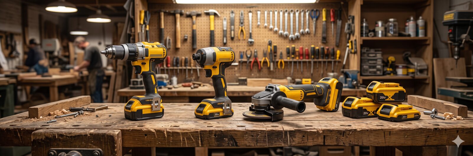 Kerr Verified Storefront — DeWalt tools on workshop bench