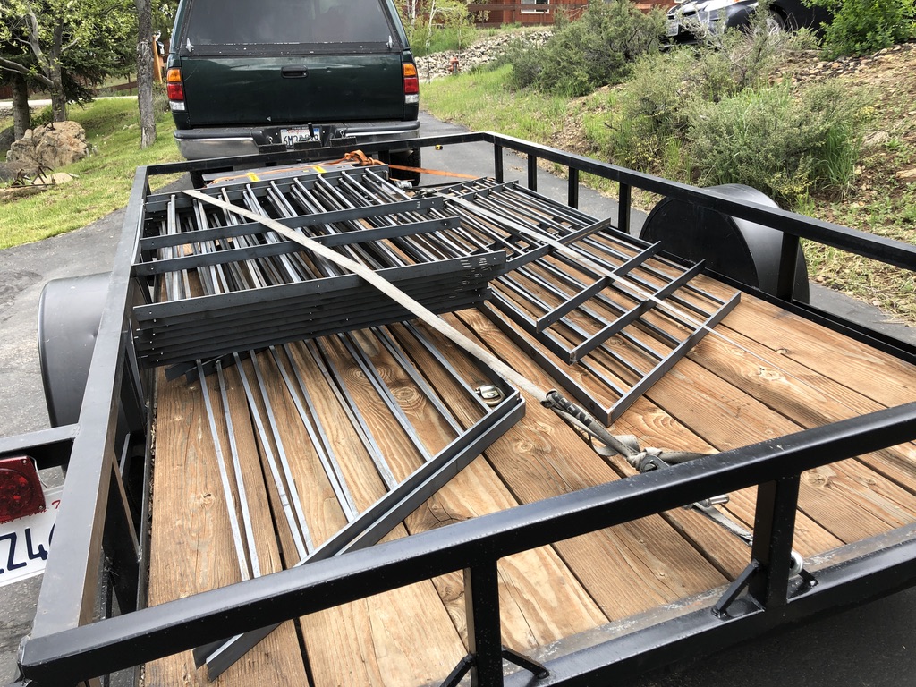 Fence panel production batch