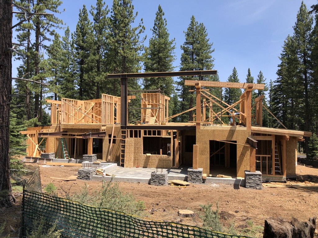 Architectural steel beam connection
