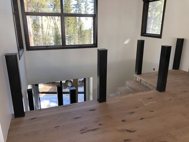 Architectural steel detailing by CC Welding — custom exterior steel for a modern Tahoe home (photo 10 of 28)