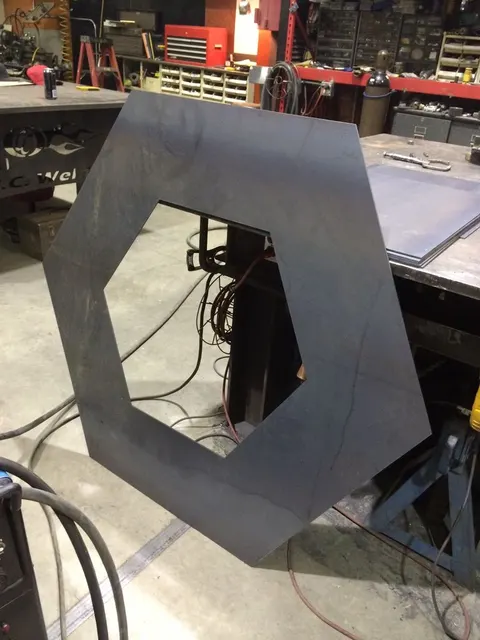 Custom metal fabrication in the CC Welding shop, Reno NV — material stock, jigs, fixtures and work in progress (photo 12 of 383)