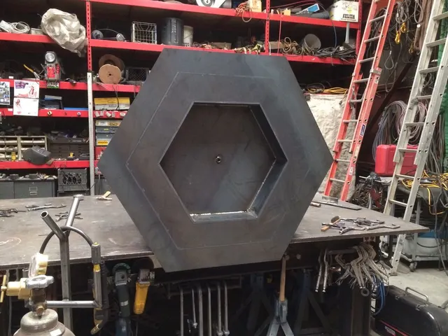Custom metal fabrication in the CC Welding shop, Reno NV — material stock, jigs, fixtures and work in progress (photo 13 of 383)